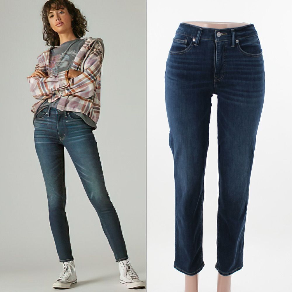 Lucky Brand High-Rise Bridgette Skinny Jeans